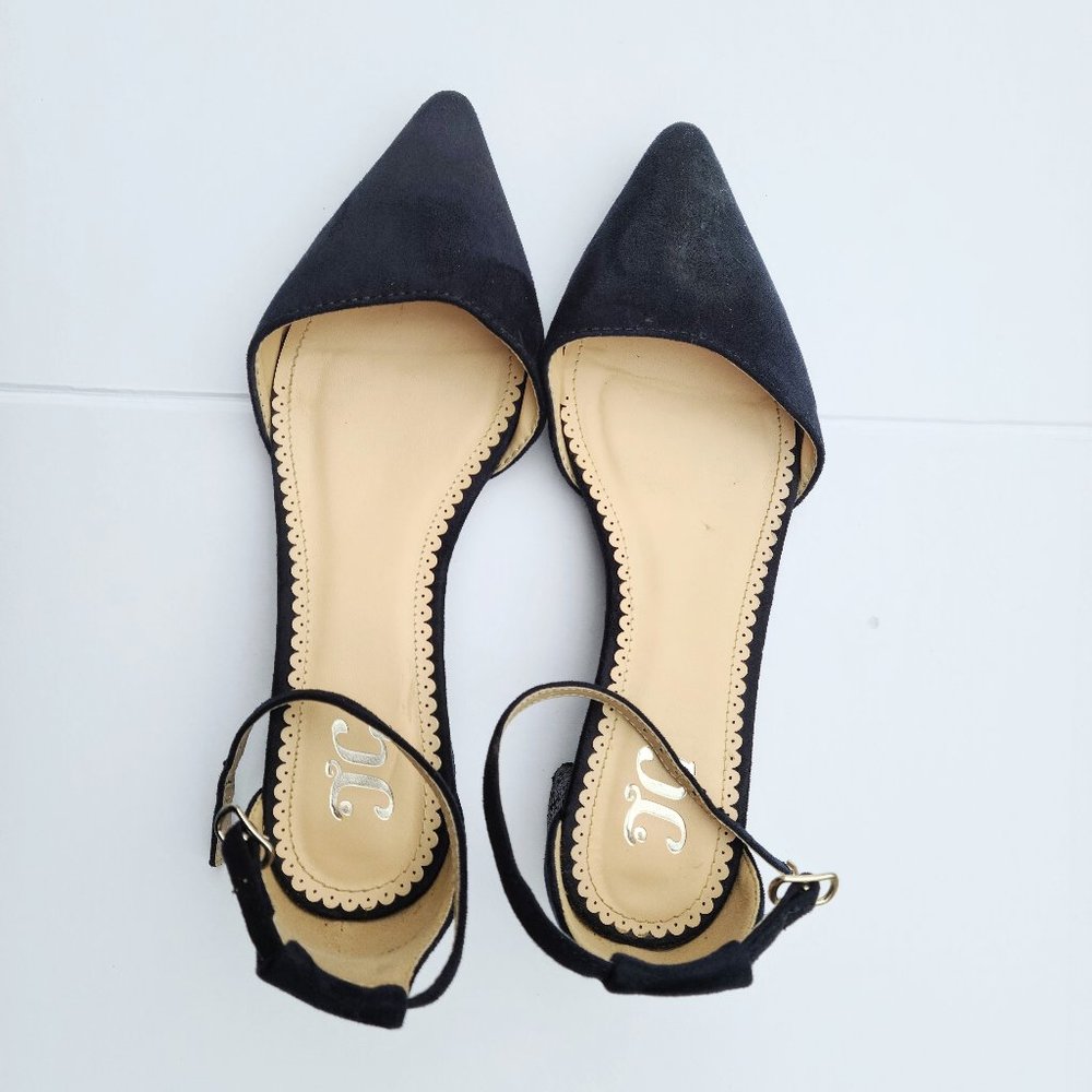 Blue Ankle Strap Heel! Office Shoes